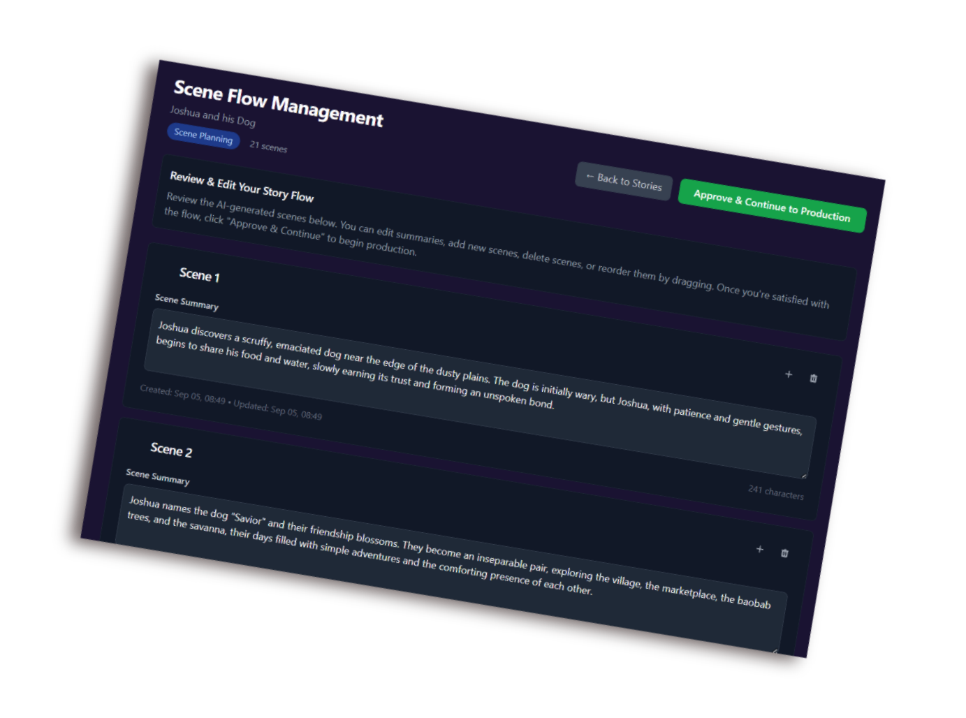 Story Enhancement